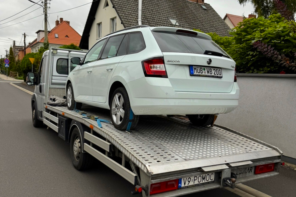 Wymiana koła na drodze 24/7 Magdeburg